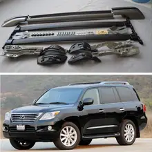 Алюминиевый сплав винт установка багажник на крышу& крест бар багаж для Lexus lx570 2012 2013