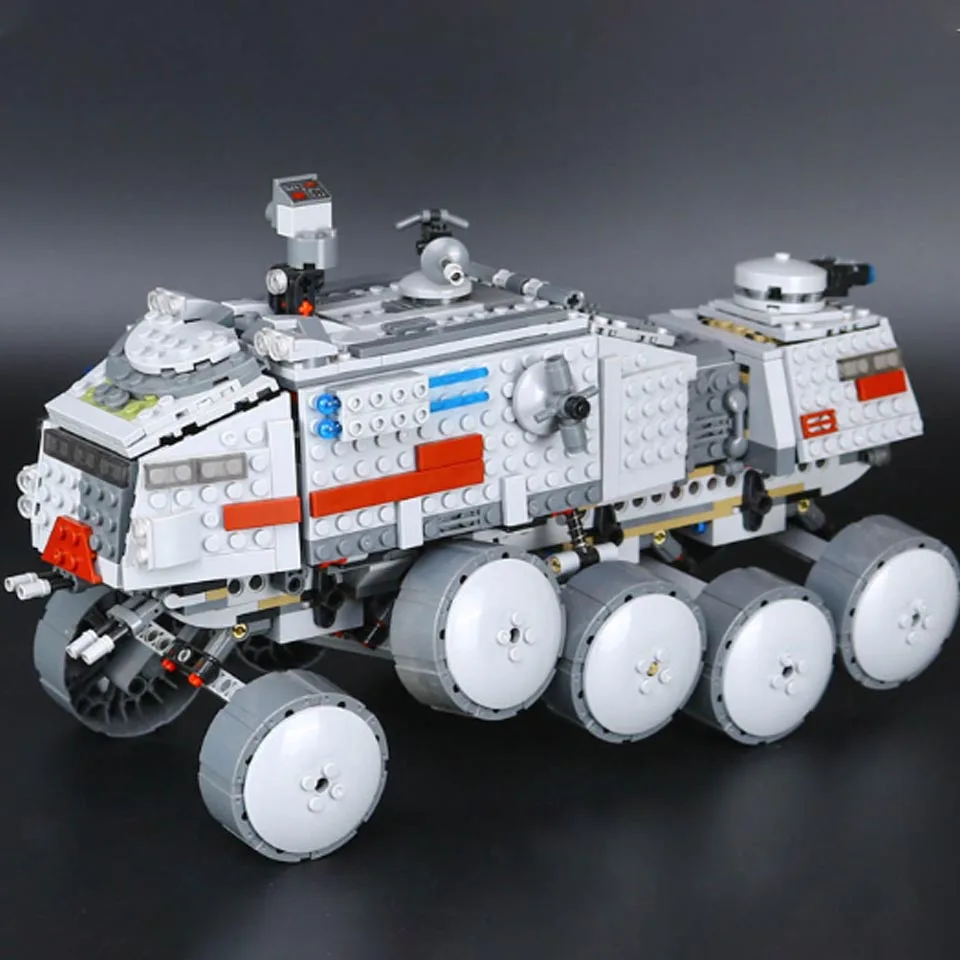

933Pcs 05031 Star series Wars The 75151 Clone Turbo Tank Building Blocks Kids Toys legoinglys model Childen Christmas Assembly G
