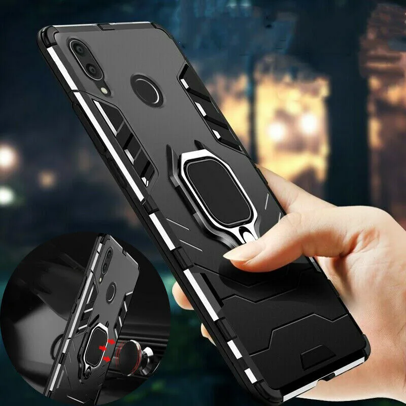 Силиконовый чехол для Xiaomi Redmi Note 7 Pro защитный бампер 7A 6 магнитный автомобильный