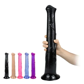 Long Animal Horse Dildo Suction Cup Big Dildo For Women Super Huge Strap On Artificial Penis Adults Large Conslador Sex Toys. 1