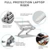 Aluminum Alloy Adjustable Laptop Stand Folding Portable for Notebook MacBook Computer Bracket Lifting Cooling Holder Non-slip ► Photo 3/6