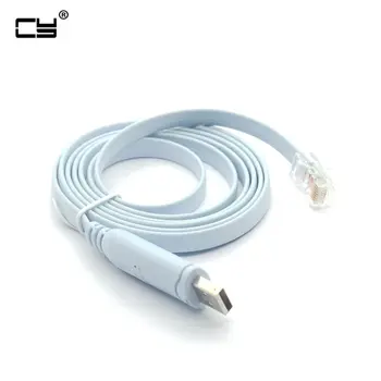 

1.8M USB to RJ45 USB to RS232 Serial to RJ45 CAT5 Console Cord for Cisco Routersction interface cable 1.5m 5ft