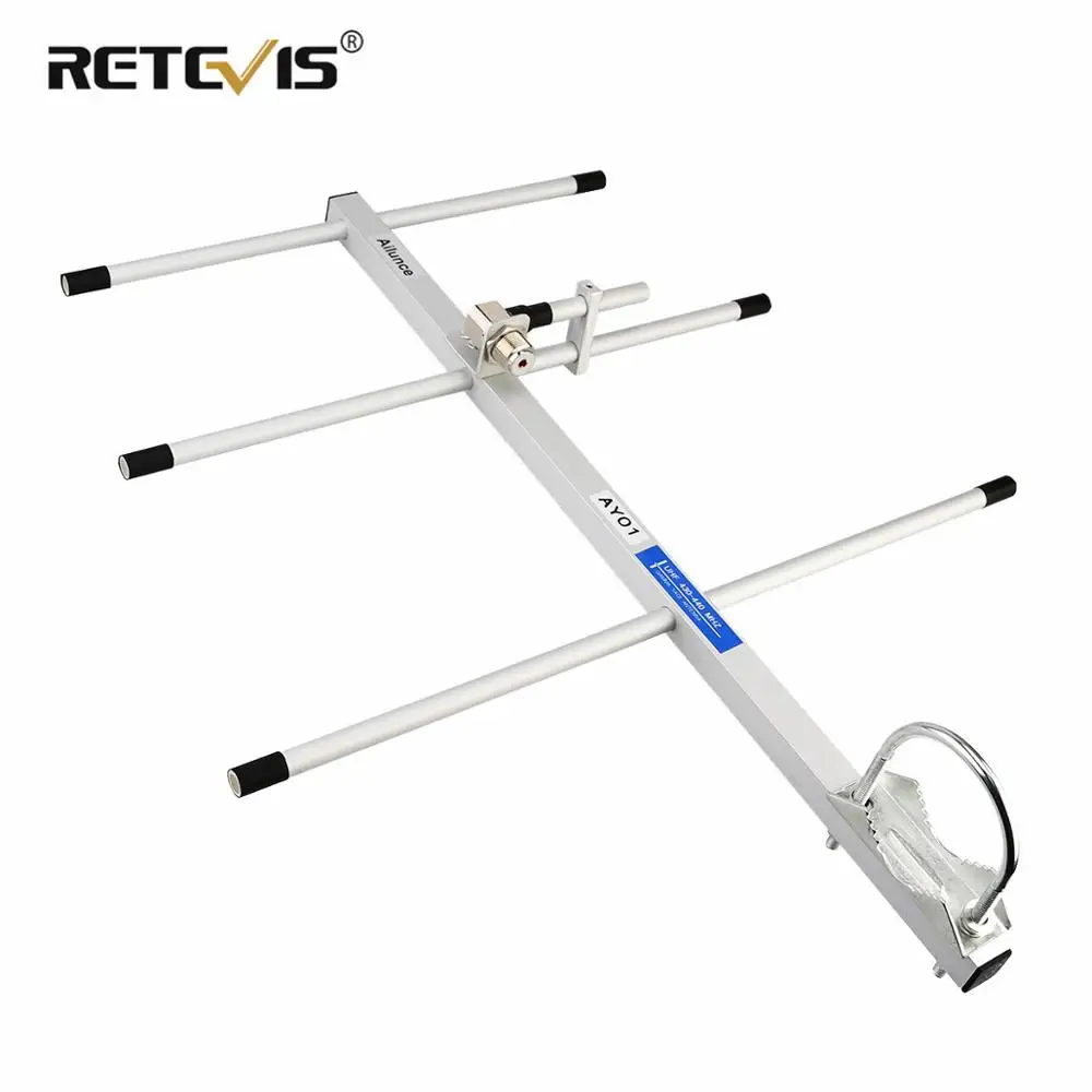 antenna s vysokim koefficientom usileniya retevis ailunce ay01 ay02 ay03 ay04 raciya s vysokim koefficientom usileniya antenna yagi uda radioantenna s dalnim radiusom zapchasti i aksessuary dlya racij aliekspress