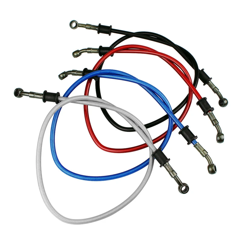 60cm200cmMotorcyclebrakeHoseBraidedSteelBrakeClutchOilHose