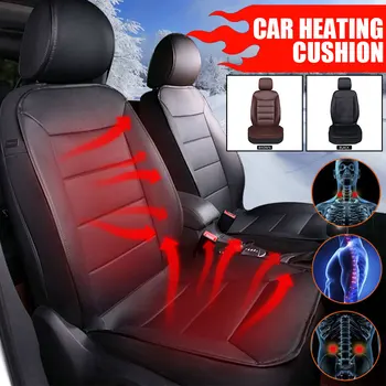 

Vehemo 1 Pc Heated Seat Cushion Winter Car Heating Cushion Universal Heated Seat Cushion Non-Slip Waterproof