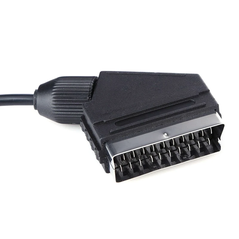 1 шт. 1,8 м av-кабель кабель RGB Scart tv AV свинцовый запасной Соединительный кабель для sony PS1 PS2 PS3 для PAL/NTSC консолей