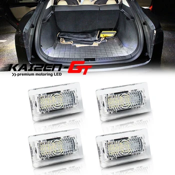 

4PCS Xenon White LED Interior Light, Glove Box Light, Under Side Door Courtesy Light Bulbs For Tesla Model S Model X Model 3