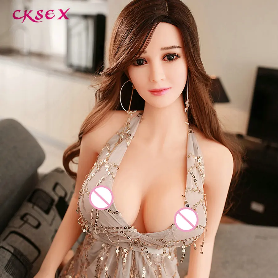 CKsex 165 см секс куклы 100% силикон TPE с японской большой грудью Сексуальная Вагина для