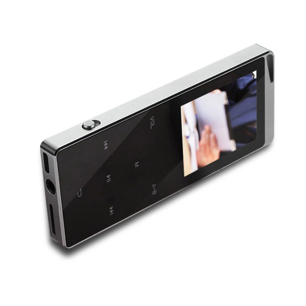 4/8/16GB Bluetooth MP3 плеер Портативный цифровой проигрыватель TF слот для карт памяти сенсорная кнопка FM радио MP3 w/наушники Роскошный металлический корпус