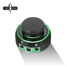 Мини-источник питания для татуировки AURORA, Профессиональный переносной цифровой ЖК-дисплей для макияжа, источник питания для татуировки, роторная машина для татуировки