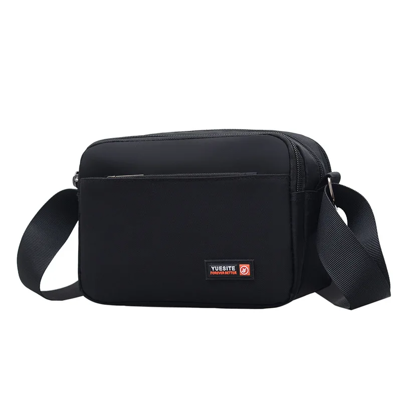 

Business Casual MEN'S Single-shoulder Bag Large Capacity Shoulder Travel Bag Versatile Hand Commuter Bag Waterproof Nylon Bag