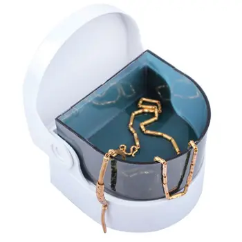 

Electric Jewelry Cleaner Machine Ultrasonic Vibrating for Polishing Rings Necklace Dentures Professional Cleaning Tank Accessory