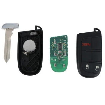 

M3N-40821302 3 buttons Smart Remote Fob Key for Dodge Journey Dart for Jeep Grand Cherokee 7953A / 46 chip 2 + 1 buttons