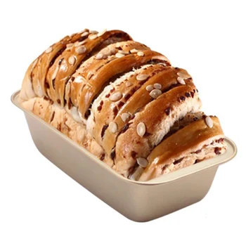 

Loaf Tin Toast Cake Pan Oven Bakeware Carbon Steel Nonstick Baking Bread Tray Durable And Practical