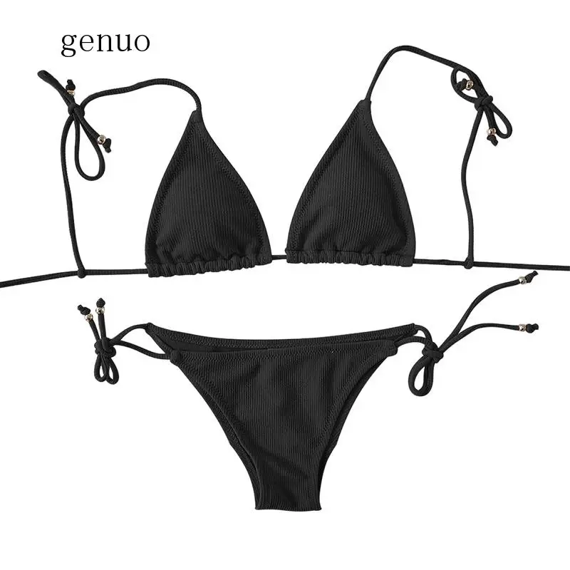 

Бикини треугольное микро бикини костюм из двух частей купальник-стринги женский сексуальный красный купальник женский купальник 2020 купальный костюм бразильское бикини