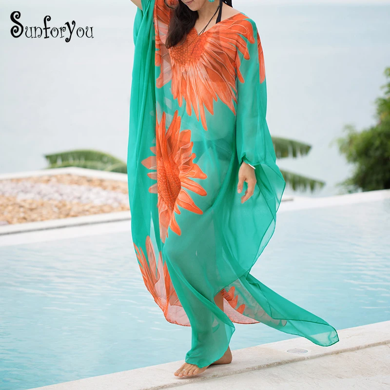 chiffon beach sarong