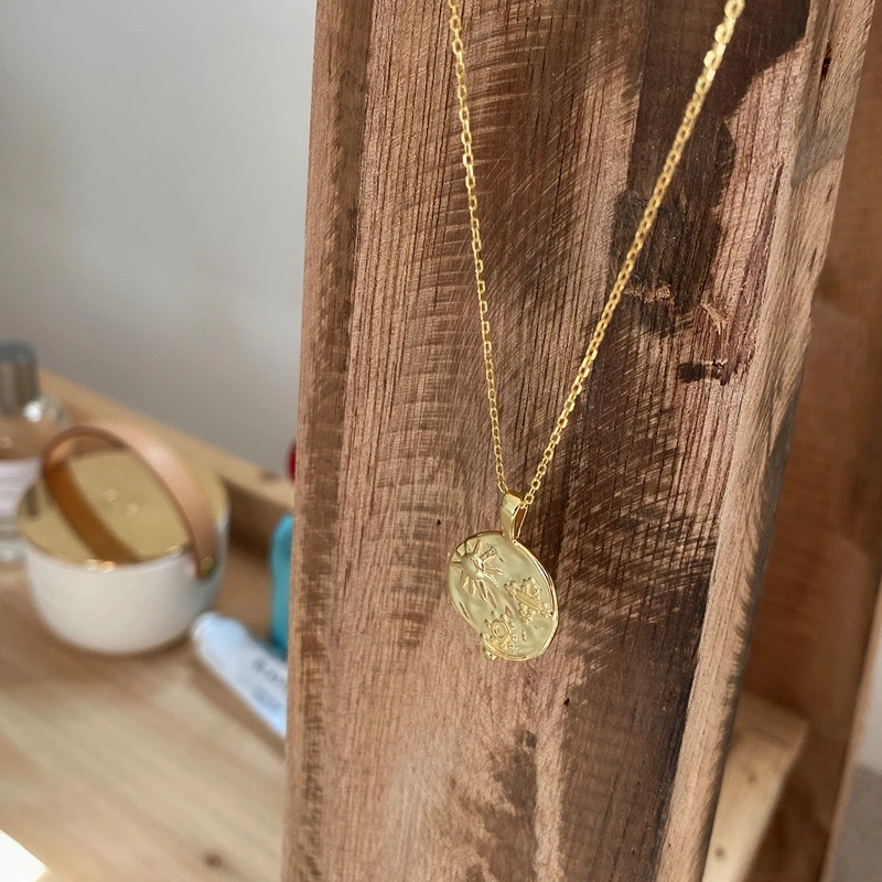 Louleur Nyata 925 Sterling Sun Planet 