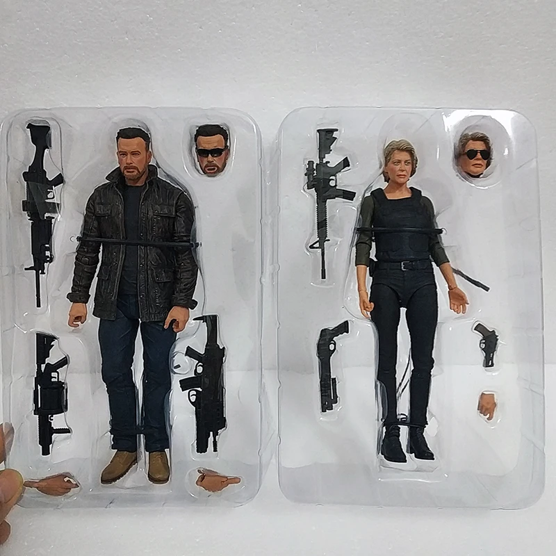 NECA Терминатор T-800 Темный Fate Сары Коннор фигурка модель игрушки кукла для подарка