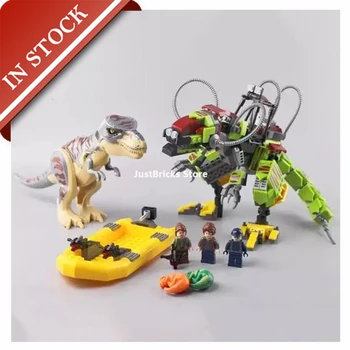 

Jurassiced World T. Rex vs Dino-Mech Battle 82153 Building Blocks 526Pcs Dinosaurs Tyrannosaurused 75938 10925 10926 10927 10928