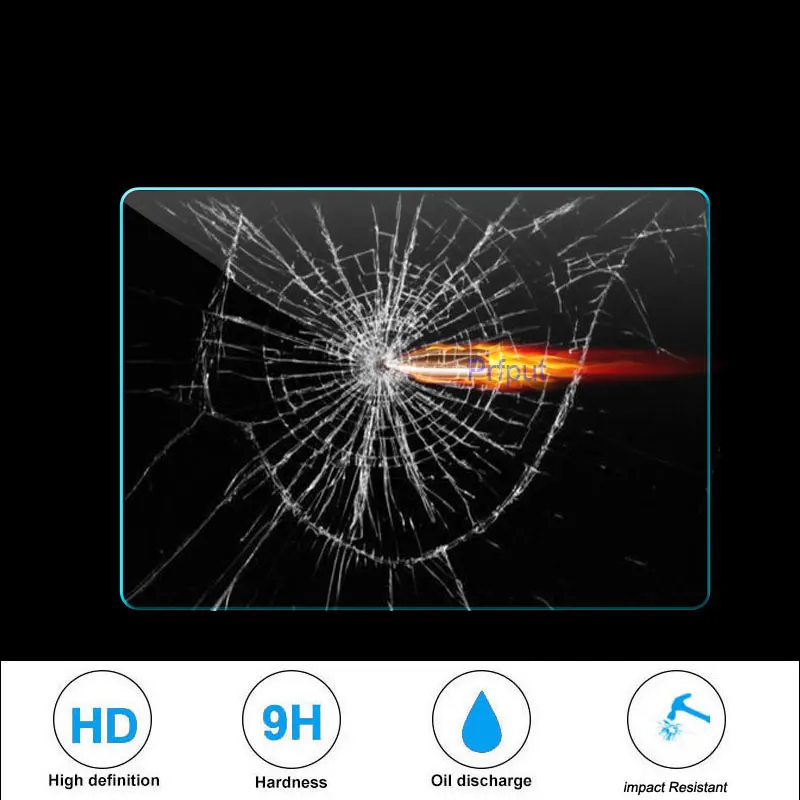 

7" 8" 9" 10" Universal Tempered Glass Screen Protector Film for Tablet Ereader Ebook car gps Navigation DVD Stereo Radio