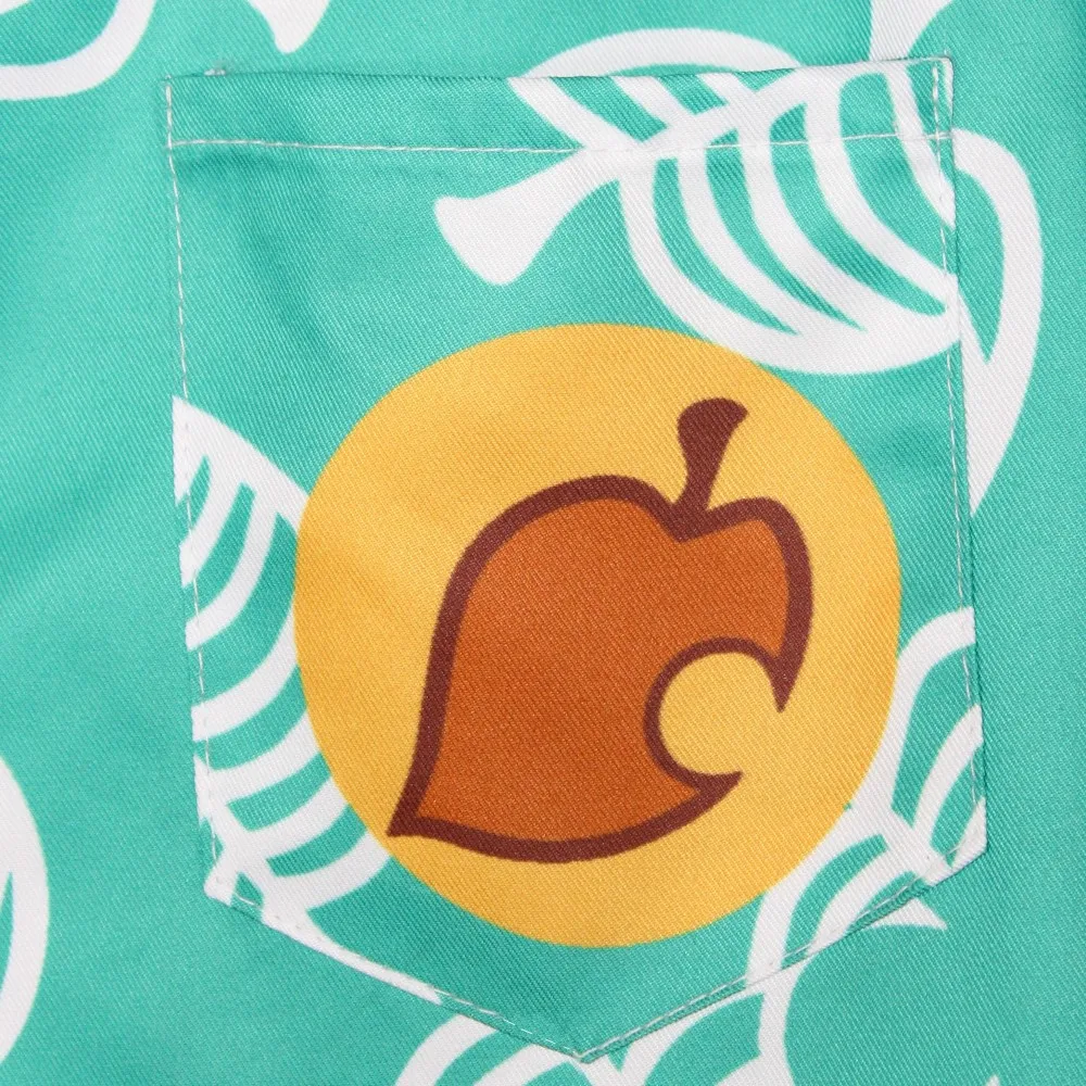 Unisex Animal Crossing T Shirt Tom Nook Cosplay Shirt Costume Anime T-shirt Summer Adult Short Sleeve Tops Kids Tees