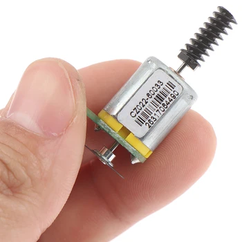 

DC 12V-24V N20 Micro Motor Long Shaft Motor With Worm Rod for Adding Encoder High Quality 1pc