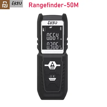 

New Youpin AKKU 50 meters laser rangefinder AK302 gray 4 measurement modes and high-definition electronic screen