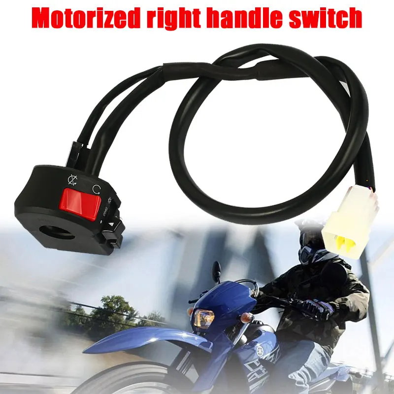 Мотоцикл 7/" 22 мм точечный свет рычаг управления мотоциклом универсальные запасные части огни переключатель фар ATV