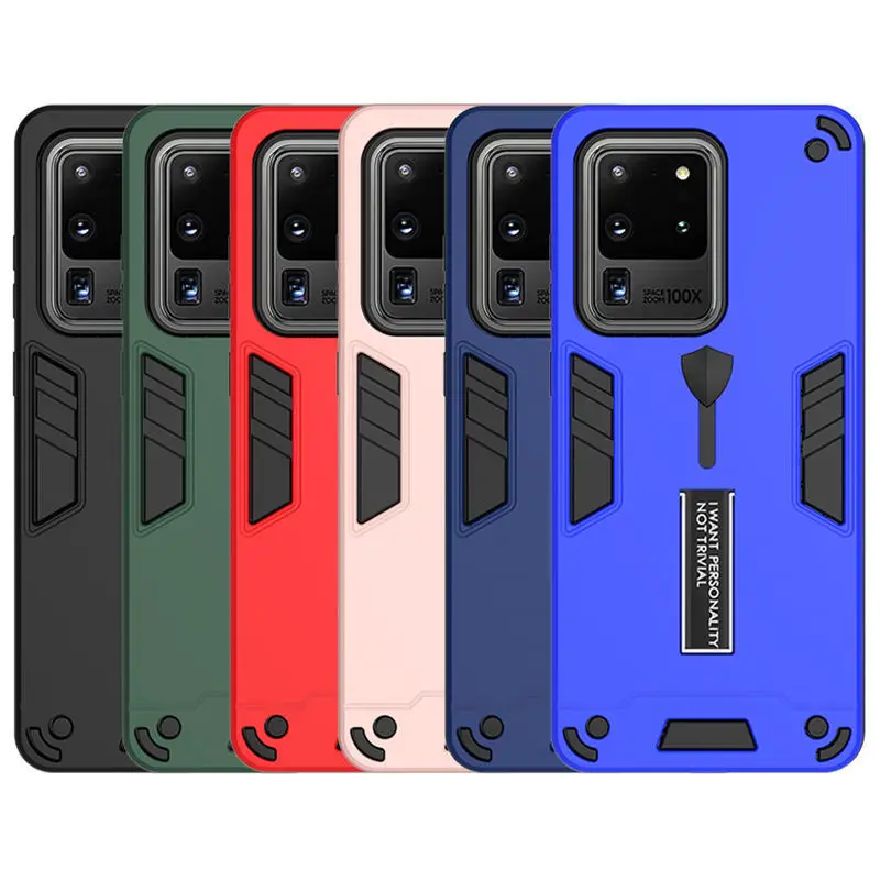 come4buy.com Armor Ring Stand Holder Phone Case For Samsung