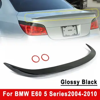 

ABS AC Style Rear Spoiler Trunk Wing Tail Boot Lip For BMW E60 5 Series 2004-2010 Glossy Black Trunk Spoiler