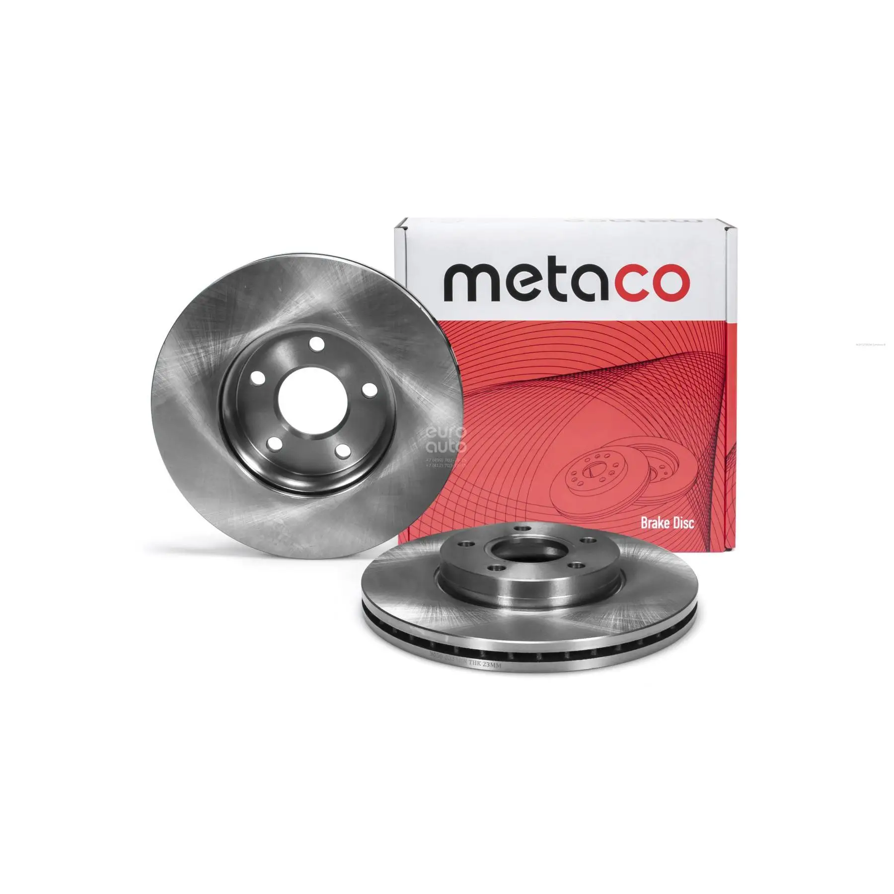 Metaco Диск тормозной передний вентилируемый 3050-002 15" 278мм