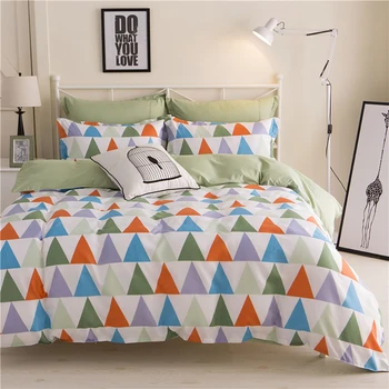 

Thumbedding Geometric Bedding Set Single Creative Fresh Fashionable Duvet Cover King Size Queen Full Twin Comfortable Bed Set