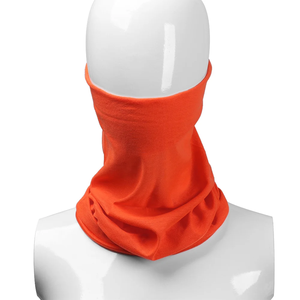 2-orange 1 шт., 3 в 1, шапки унисекс, лыжный снуд, шарф для женщин и мужчин, теплый флисовый шарф, снуд для шеи, кольцо, теплая маска для лица, зима, весна - Цвет: 2-orange