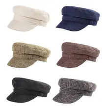 Женский берет на осень и зиму, Стильные Шапки художника, художника, газетчика, кепка s, остроконечная Кепка Y1AC