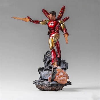

1/10 Scale Ironman Action Figure Toys Dolls Statue PVC Collection MK85 Super hero Iron man Model Gifts