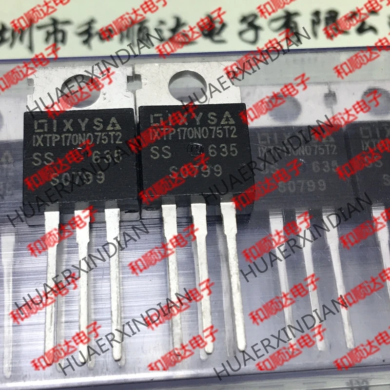 10 шт./лот и IXTP170N075T2-220 75В 170A