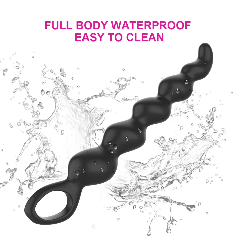 Perle anali butt plug giocattolo erotico per donna e uomo_voghion.com