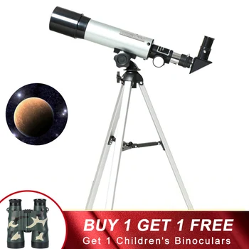 

Professional Astronomical Telescope With Tripod For Beginners Travel Moon Bird Watching Portable Zoom Monocular Telescope