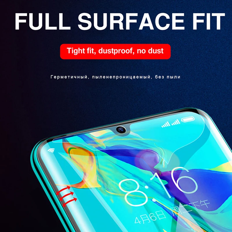 20D Гидрогелевая пленка для huawei P20 P20 lite P20 pro P30 lite P30 P30 pro Полное покрытие мягкая Гидрогелевая пленка для защиты экрана