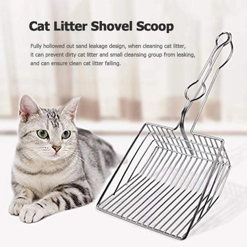 Cat Litter Scoop Stainless Steel Metal Pooper Scoopers Pets Litter Sand Shovel Pet Artifact Dogs Shovel Pet Cleanning Tool Litter Housebreaking Aliexpress