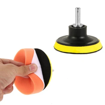 

Car Polisher Wool Plate Polishing Sponge Pads Buffing Waxing Hook Loop Backing