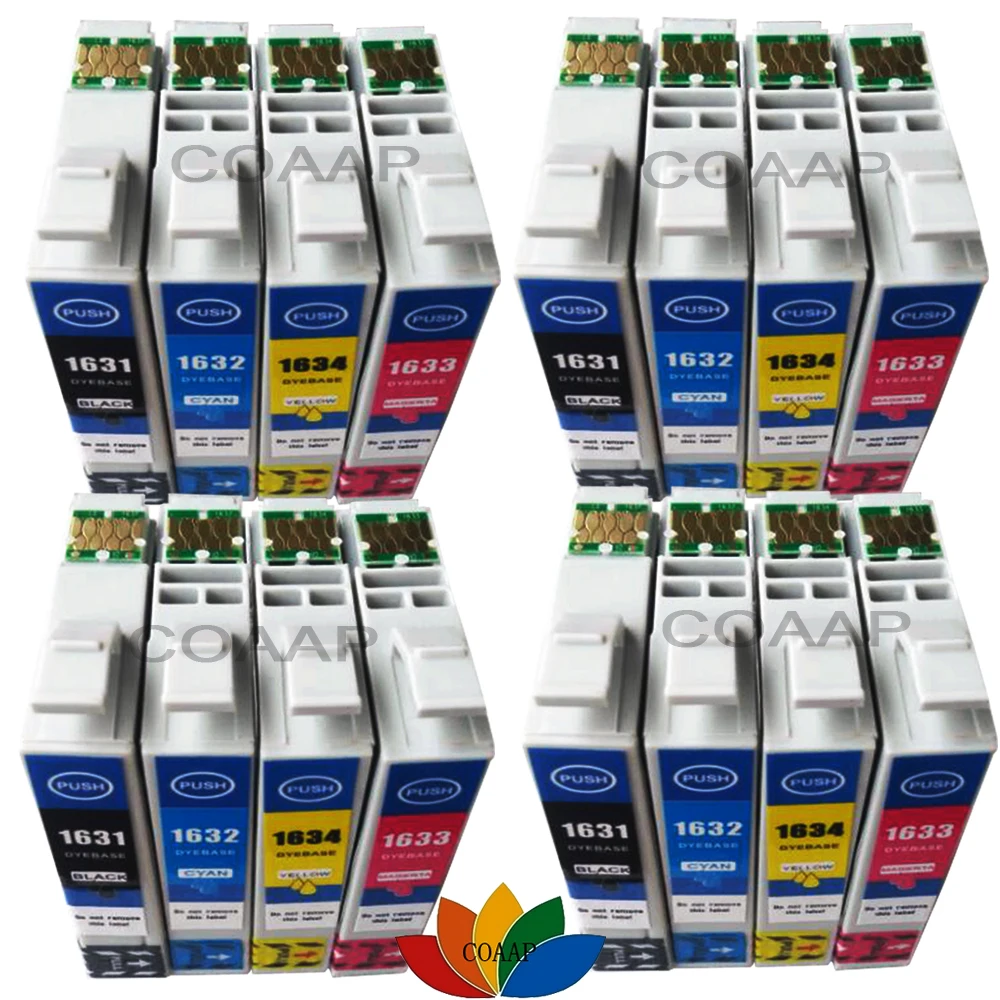 Совместимый чернильный картридж для принтера EPSON 16XL T1631 T1632 T1633 T1634 рабочей силы WF