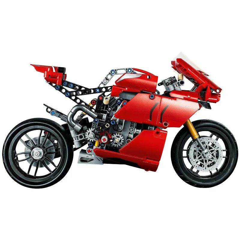 Описание Ducatis Panigale V4 R мотоцикла игрушки Совместимость 42107 строительные блоки