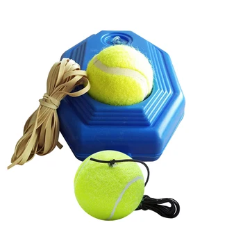 

Heavy Tennis Training Tool Exercise Tennis Ball Sports Tutorial Rebound Ball With Tennis Trainer Baseboard Sparring Device