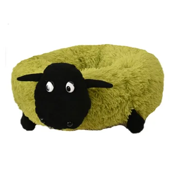 

Warm Sheep Shape Pets Bed Mat Medium Large Dogs Lounger Cushion Puppy Winter Dog Kennel Nest Soft Round Pet Dog Bed Kennel