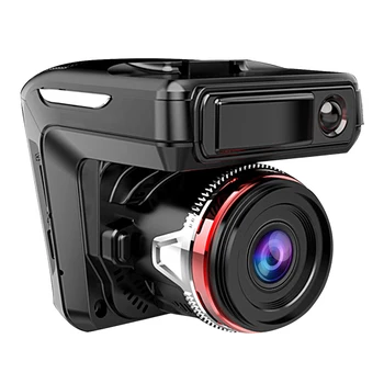 

2 In 1 Radar Driving Recorder Night Vision HD Multi-function LCD Display Car DVR Portable Sensitive Detector Camera Universal