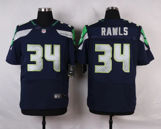 Небесно-голубой Стилизованный, Сиэтл Рихард Шерман к. Дж. Wright Steve Largent Jimmy Graham Doug Baldwin Cortez Kennedy Jersey - Цвет: Небесно-голубой