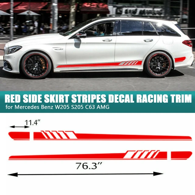 Mercedes Car Body Stripes & Graphic Stickers