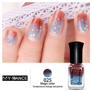 

Water-based Temperature Colour Changing Nail Polish Non-toxic Thermal Fashion Manicure M88
