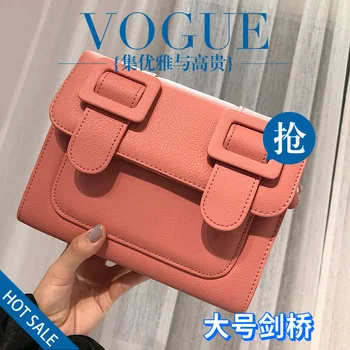 

2020 new Thailand Cambridge bag red book with color matching single shoulder messenger bag female bag student messenger bag